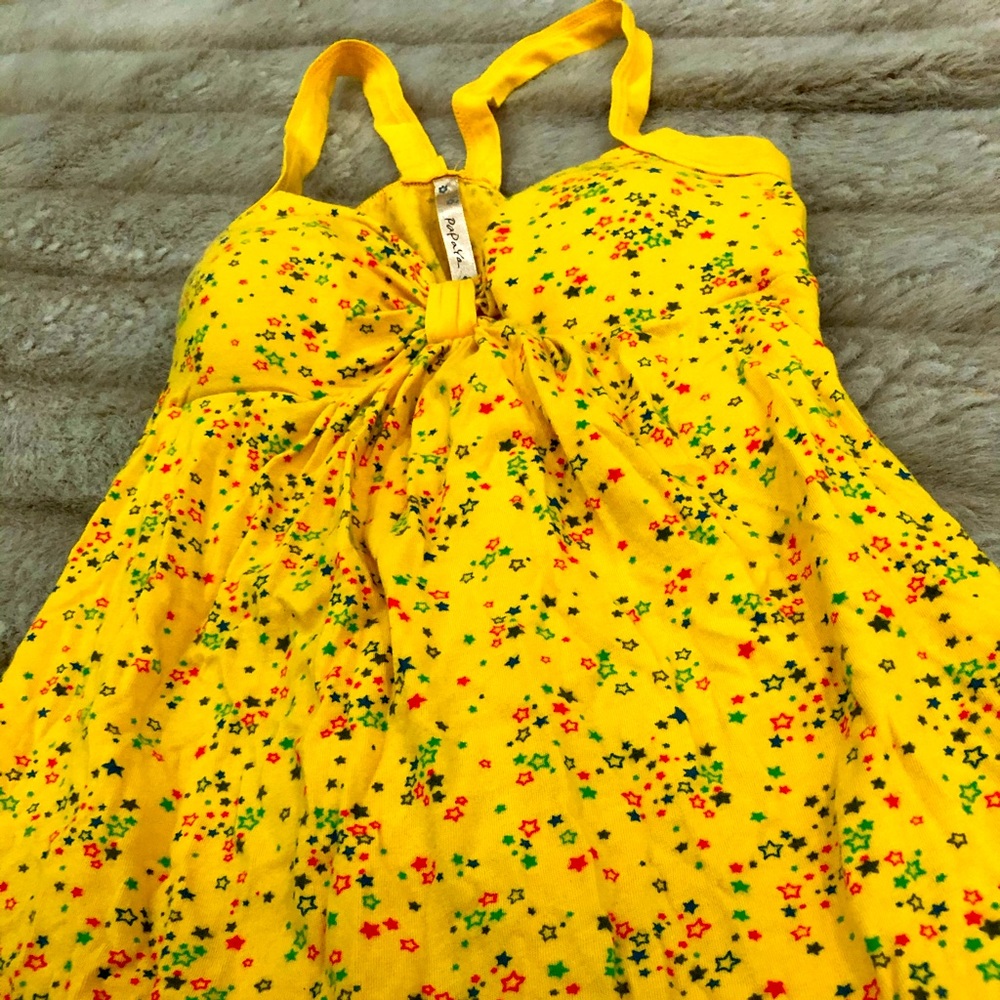 Papaya Rainbow Starry Cami Top